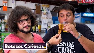 AS COMIDAS DOS BOTECOS CARIOCAS  VIAGEM RIO DE JANEIRO  Mohamad Hindi [upl. by Yaras]