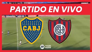 BOCA VS SAN LORENZO EN VIVO  CLÁSICO EN DIRECTO 🔴🔥 [upl. by Andreana]