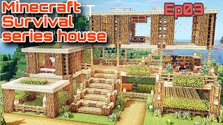 Minecraft survival seriesProject Start Minecraft survival series episode 03❤️❤️ [upl. by Circosta589]