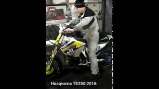 Cold start Beta 250rr 2013 VS Husqvarna  Ktm  250te 2016 [upl. by Edmanda]