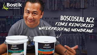 Product Review  Bostik Boscoseal AC2 Fibre Reinforced Waterproofing Membrane [upl. by Kobi]