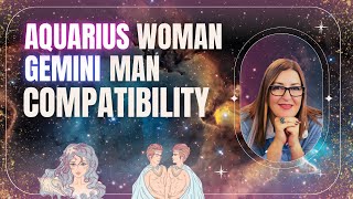 Aquarius Woman amp Gemini Man  Love Compatibility  Zodiac Sign [upl. by Ingmar]