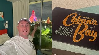 Volcano View 🌋 Room Tour Universals Cabana Bay Beach Resort 2024 [upl. by Tiedeman]