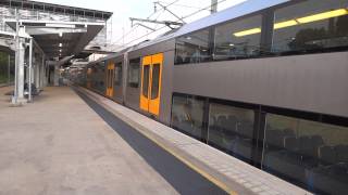 CityRail Millennium M22M33 train arriving amp leaving Holsworthy Station for Macarthur [upl. by Waldron705]