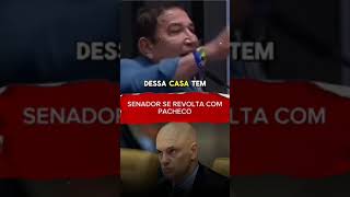 Magno Malta se revolta com senador [upl. by Einnahc]