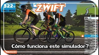 QUÉ es y CÓMO funciona ZWIFT 🚴‍♂️ Pros y contras simulador de ciclismo [upl. by Ketchum279]