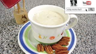 ATOLE DE NUEZ  Vicky Receta Facil [upl. by Si90]