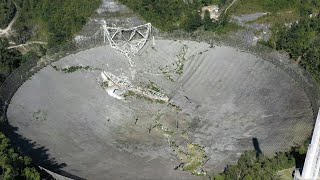 Puerto Ricos famed Arecibo telescope collapses  AFP [upl. by Dolphin]