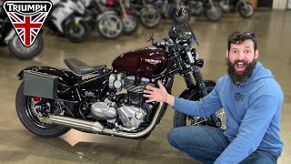 The Coolest Motorcycle Triumph has EVER Made The Bobber [upl. by Gemini]