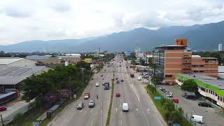 SOBREVOLANDO EL BOULEVARD DE NORTE DE SAN PEDRO SULA 2023 [upl. by Arrad940]