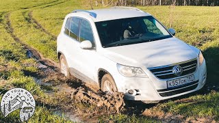 Testing VW Tiguan 4x4 in the MUD Offroad Test Drive [upl. by Zaremski55]