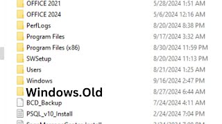 Delete Windowsold folder from Windows 781011 [upl. by Kunin]