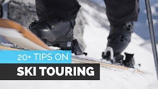 How To Ski Tour  Safety Kick Turns Planning and More [upl. by Nhguavoj]