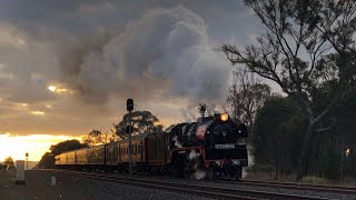 Steamrail Victoria’s Eureka Express with R761 [upl. by Carmel]