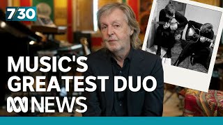 Paul McCartney on his virtual duet with John Lennon  730 [upl. by Rozalie]