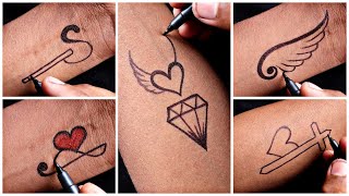 best temporary tattoo ideas for girls  simple Tattoo designs [upl. by Lerraj]