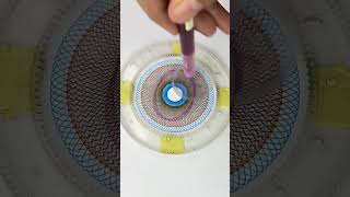 ASMR Art Creations Soothing and Mesmerizing Visuals for Relaxation art shorts spirograph 2024 [upl. by Wunder]