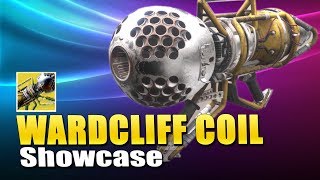 WARDCLIFF COIL Exotic Rocket Launcher Showcase  Destiny 2 Showcase [upl. by Garfinkel]