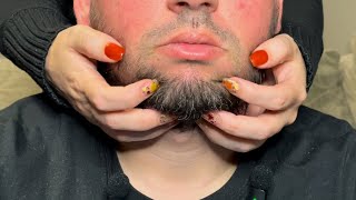 Beard attention  Face massage ASMR [upl. by Eustis]