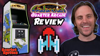 Numskull Quarter Arcade  Galaxian Review [upl. by Eilime]