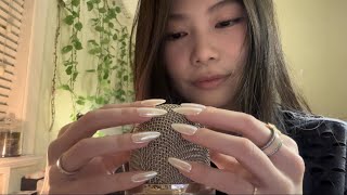 ASMR Mic Scratching🤍Tingly Head Massage💤 [upl. by Ezitram]