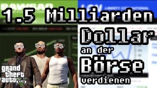 GTA 5 Tipps N Tricks  15 Milliarden Dollar An Der Börse Verdienen [upl. by Kittie]