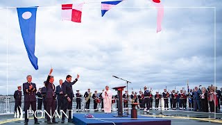 Inauguration du Commandant Charcot  PONANT [upl. by Coppinger463]