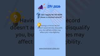 Electronic Diversity Visa Program DV 2026 DV2026 dv2026 25 [upl. by Gnihc404]