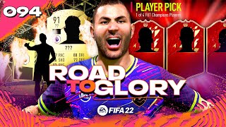 Ill take that for my FUT CHAMPIONS REWARDS FIFA 22 Road to Glory 94 [upl. by Netsirt]