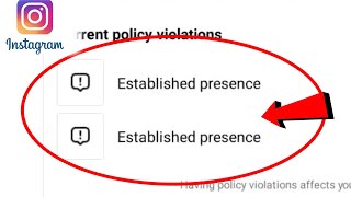 Established presence on instagram kya hota hai [upl. by Enelie600]