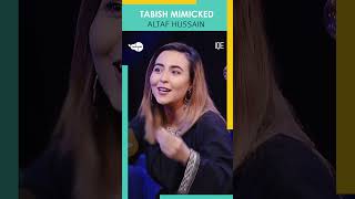 Tabish Mimicked Altaf Hussain 🤣🤣  Natasha Baig  Tabish Hashmi  TBH  Nashpati Prime [upl. by Ordway145]