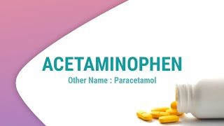 Acetaminophen  Analgesic amp Antipyretic  Drug of the Day [upl. by Aland]