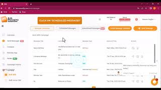 How to Scheduled Messages and Use Message Templates on Bulk Messaging Solutions Platform [upl. by Youngman440]