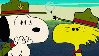 What did the Beagle Scouts Do  Camp Snoopy  Cartoons for Kids [upl. by Karl102]