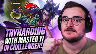 Tryharding with Master Yi in High Elo Challenger  Consistathon 12 [upl. by Hurwitz]