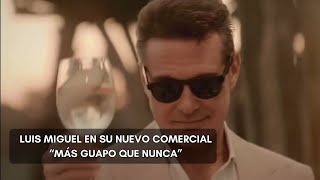 LUIS MIGUEL Reaparece en un nuevo COMERCIAL mas GUAPO QUE NUNCA gossip [upl. by Welsh]