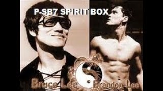 BRANDON LEE SPEAKS TROUGH A BRUCE LEE PSB7 GHOST BOX SESSION WOW [upl. by Asamot]