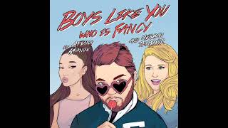 Who Is Fancy  Boys Like You audio ft Meghan Trainor Ariana Grande [upl. by Alyehc]