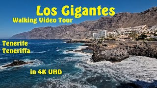 Los Gigantes Walking Video Tour Santiago del Teide Tenerife Teneriffa Canary Islands [upl. by Aubigny]