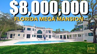 Inside a 8000000 FLORIDA MEGA MANSION  Luxury Home Tour  Peter J Ancona [upl. by Bois]