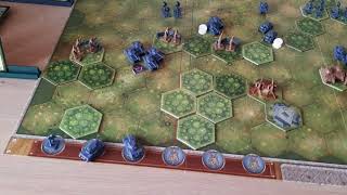 Memoir 44 Barbarossa Grand campaign Pruzana Battle Report [upl. by Fradin974]