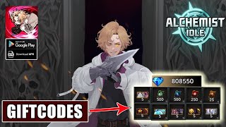 Alchemy Master Idle RPG amp 13 Giftcodes Gameplay  Android Game [upl. by Dragon]