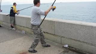 Mackerel Fishing in In Dover UK [upl. by Brier]