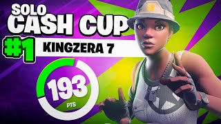 PEGUEI TOP 1 NA CASH CUP SOLO OPEN 🏆 [upl. by Allwein72]