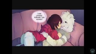 【undertale】Frisk x Asriel 兩人時光 中文字幕 [upl. by Ennovihs893]