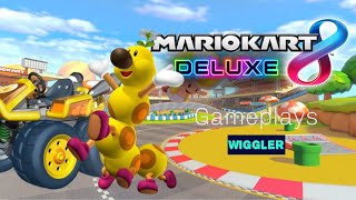 Wiggler  Mario Kart 8 Gameplay [upl. by Nednal415]