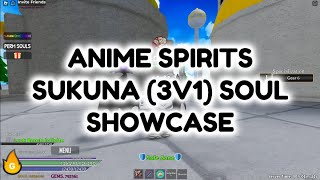 ANIME SPIRITS SUKUNA 3V1 SECRET SOUL SHOWCASE [upl. by Gladys]