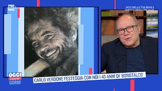 Carlo Verdone festeggia i 40 anni di quotBorotalcoquot  Oggi è un altro giorno 13012022 [upl. by Roland]