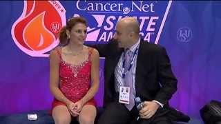 Julia Sebestyen 2009 Skate America Short Program [upl. by Nylaret118]