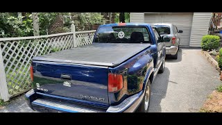 Truxedo Truxport Bed Cover Install On Chevy S10 SportsideStepside [upl. by Nnagem845]